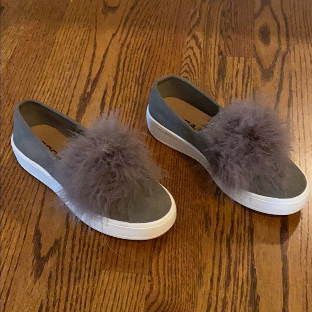 Fuzzy Slip on Shoes